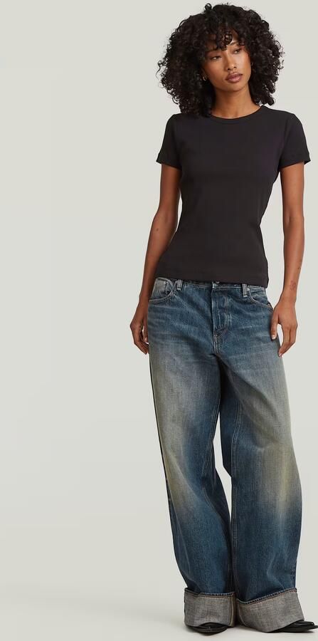 G-Star Raw Slim Fit T-shirt met logo-stitching - Foto 10
