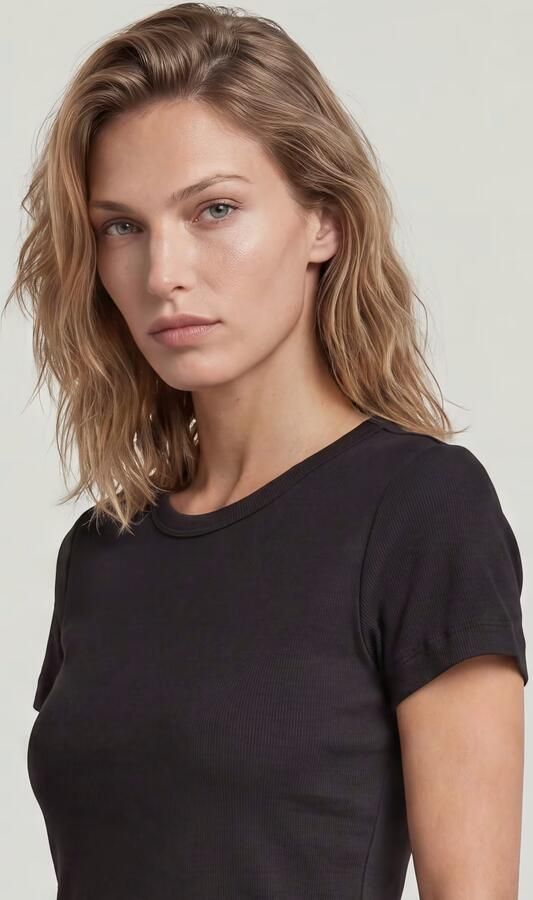 G-Star Raw Slim Fit T-shirt met logo-stitching - Foto 11