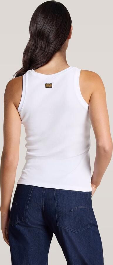 G-Star RAW Slim Rib Tanktop Set van 2 Meerkleurig Dames - Foto 4