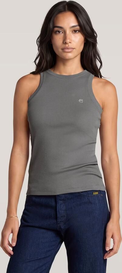 G-Star RAW Slim Rib Tanktop Set van 2 Meerkleurig Dames