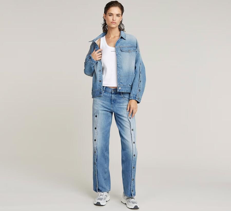 G-Star RAW Tanktop Slim Rib Tank met merkopschrift op borsthoogte - Foto 3