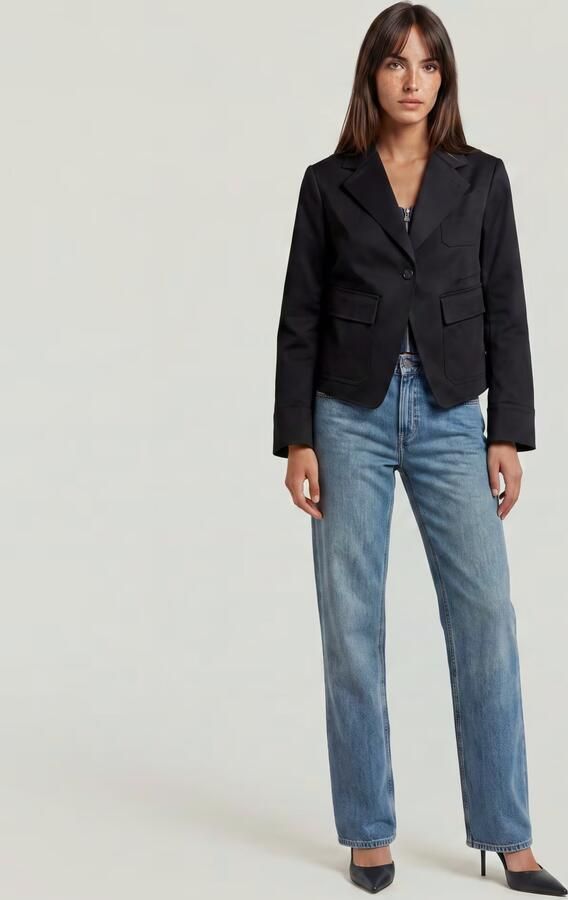 G-Star RAW Slim Riding Blazer Zwart Dames - Foto 5