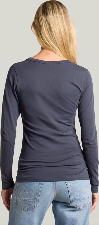 G-Star RAW Slim T-shirt Donkerblauw Dames - Foto 5
