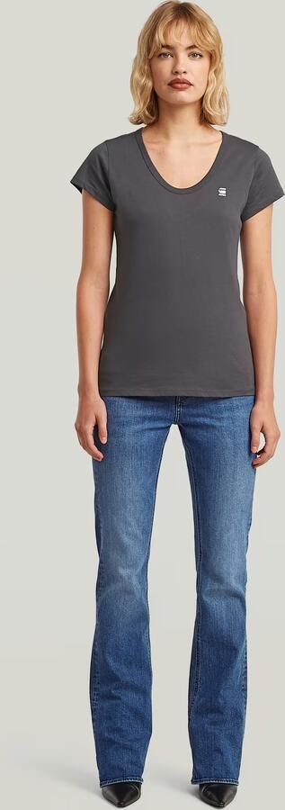 G-Star RAW Slim T-Shirt Grijs Dames - Foto 5