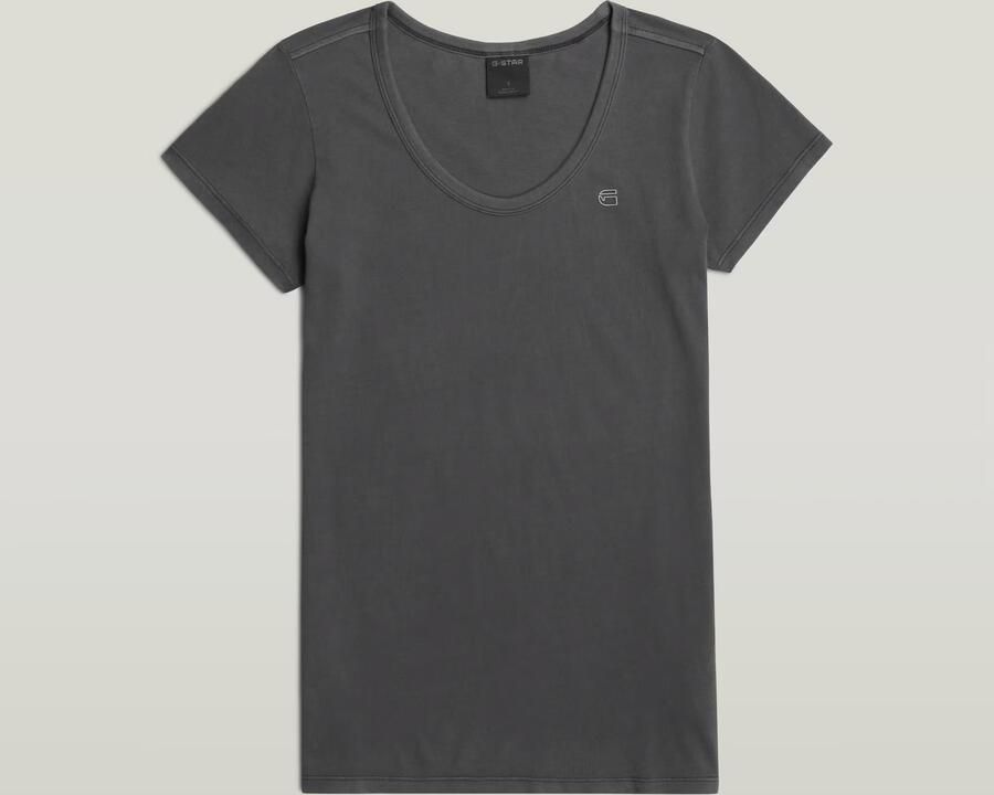 G-Star RAW Slim T-shirt Grijs Dames