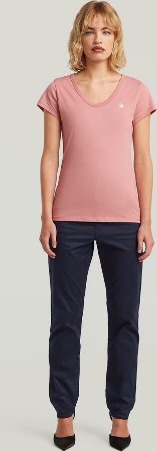 G-Star RAW Slim T-Shirt Roze Dames - Foto 5