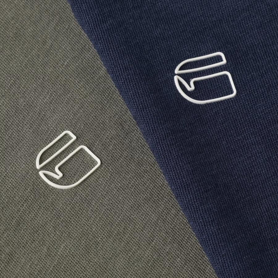 G-Star RAW Slim T-Shirt Set van 2 Meerkleurig Dames - Foto 2