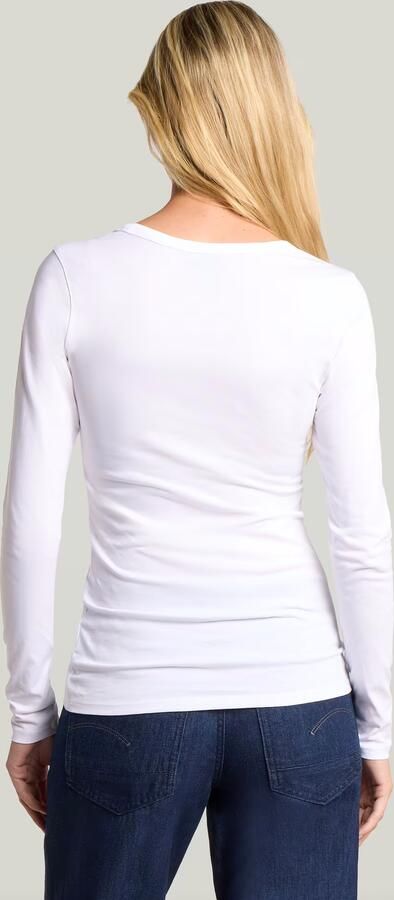 G-Star RAW Slim T-shirt Wit Dames - Foto 5