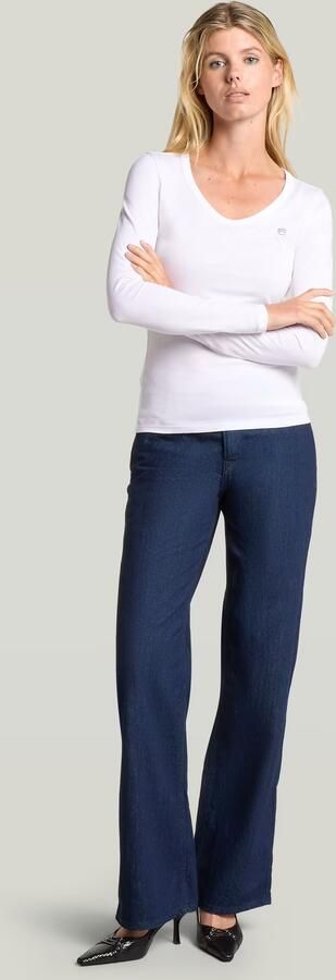 G-Star RAW Slim T-shirt Wit Dames - Foto 6