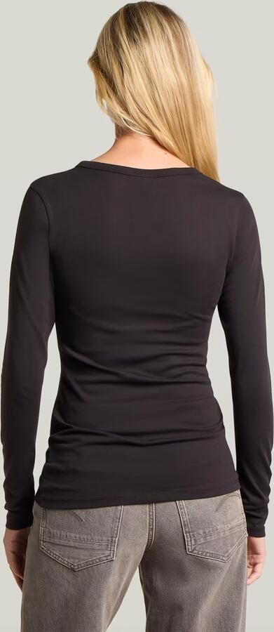 G-Star RAW Slim T-shirt Zwart Dames - Foto 5