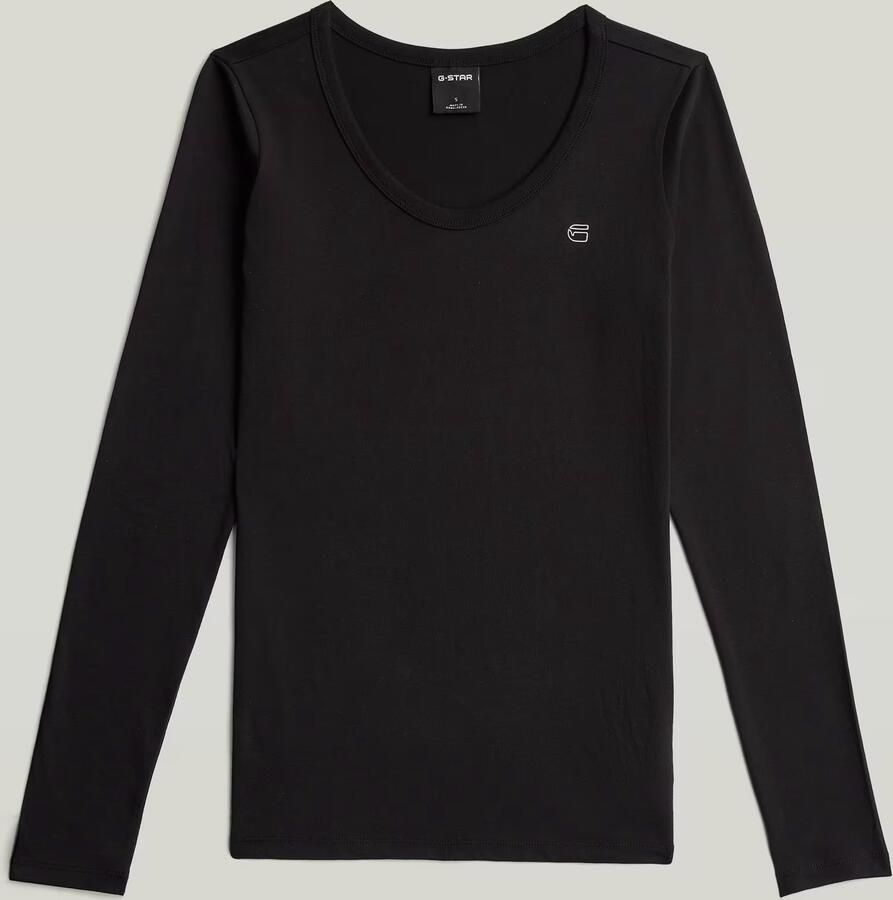 G-Star RAW Slim T-shirt Zwart Dames - Foto 3
