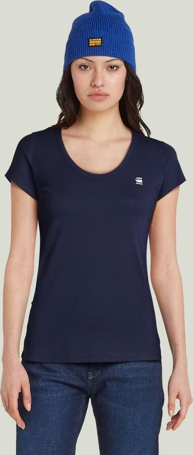 G-Star RAW Slim Top Donkerblauw Dames