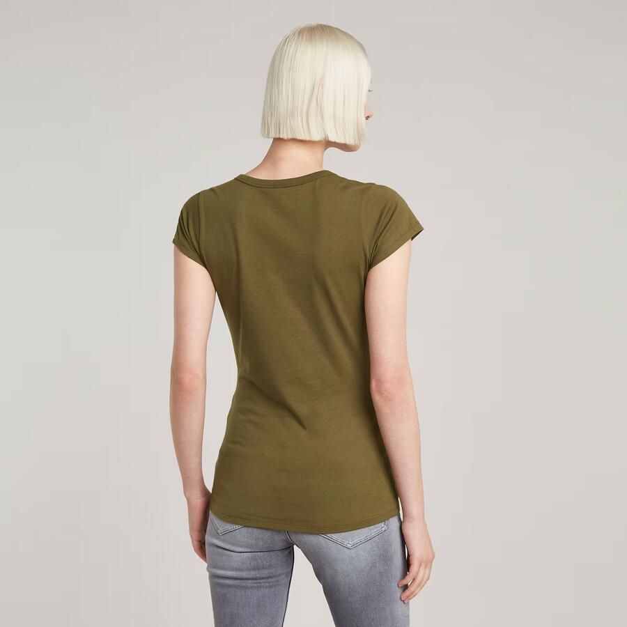 G-Star RAW Slim Top Groen Dames