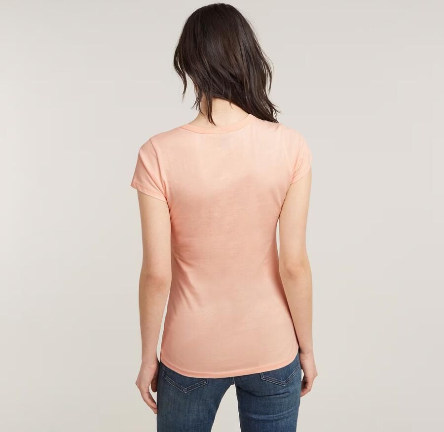 G-Star RAW Slim Top Roze Dames - Foto 5