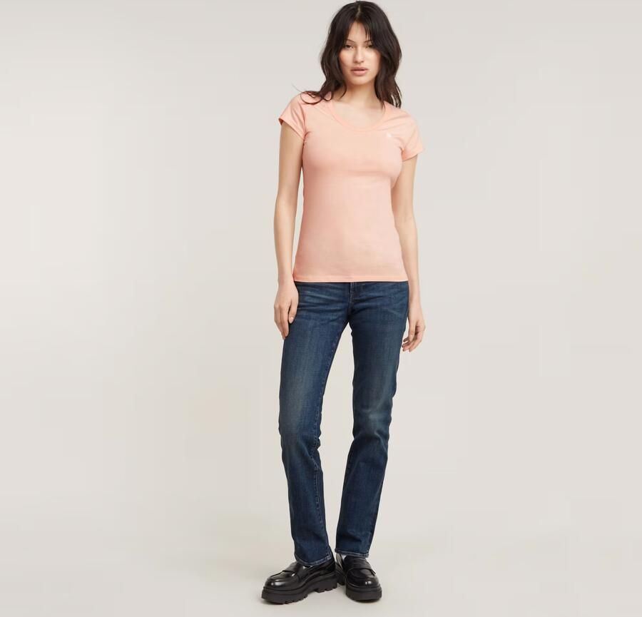 G-Star RAW Slim Top Roze Dames - Foto 6