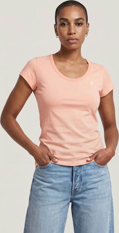 G-Star RAW Slim Top Roze Dames - Foto 5