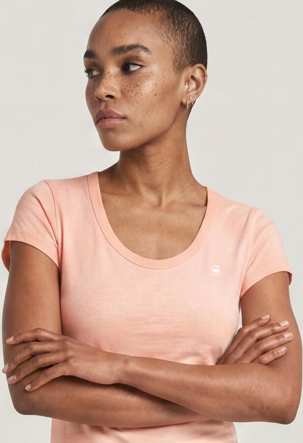 G-Star RAW Slim Top Roze Dames - Foto 4
