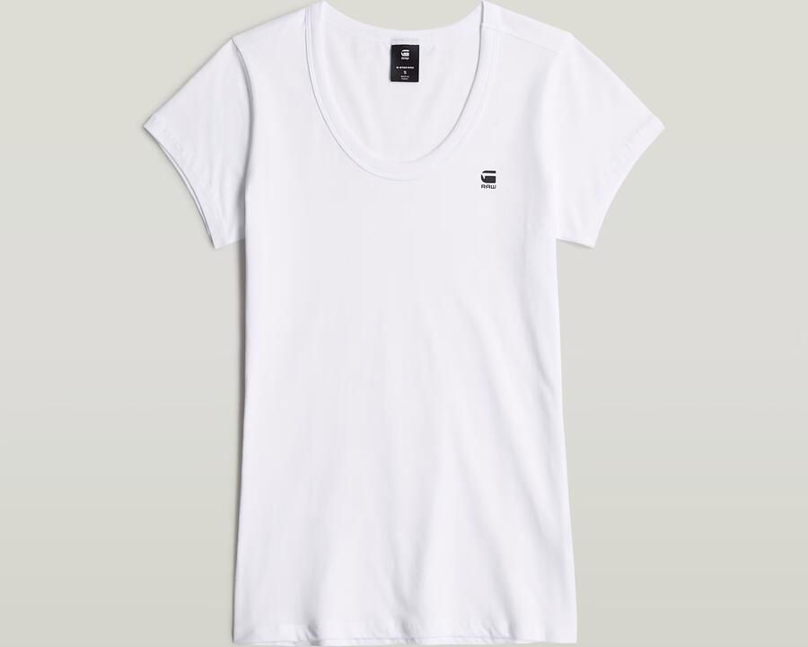G-Star RAW Slim Top Wit Dames - Foto 3