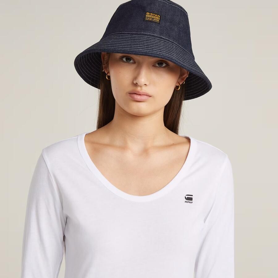 G-Star RAW Slim Top Wit Dames - Foto 2