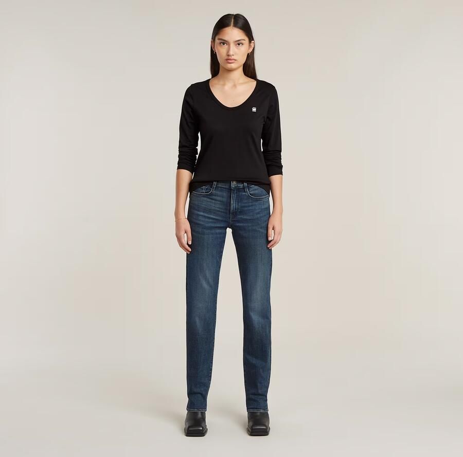 G-Star RAW Slim Top Zwart Dames - Foto 4