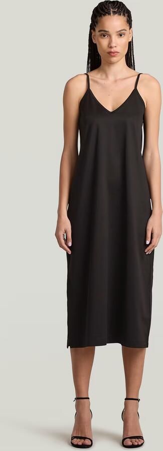 G-Star RAW Slip Loose Jurk Zwart Dames - Foto 7