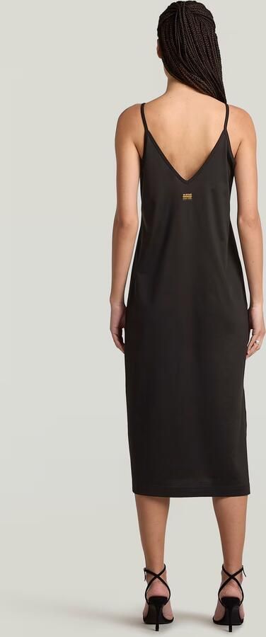 G-Star RAW Slip Loose Jurk Zwart Dames - Foto 5