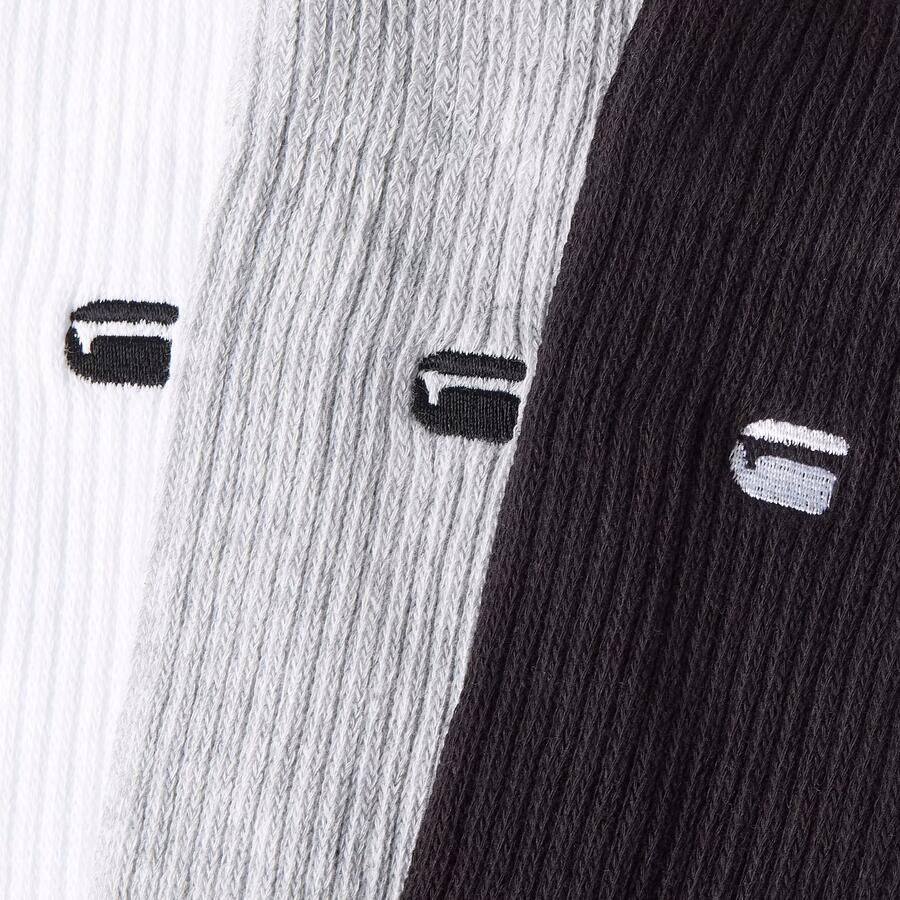 G-Star RAW Lange sokken MYSTIC SLOUCHY SOCKS (set 3 paar) - Foto 3