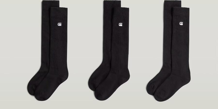 G-Star RAW Lange sokken MYSTIC SLOUCHY SOCKS (set 3 paar) - Foto 2