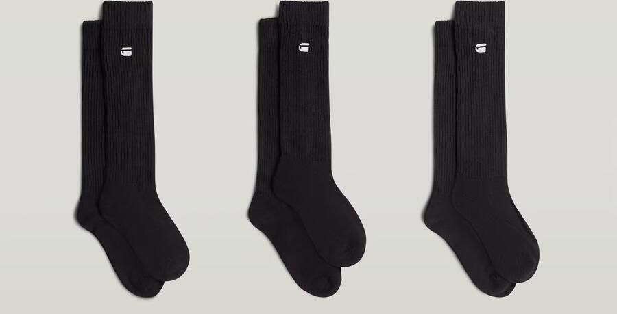 G-Star RAW Lange sokken MYSTIC SLOUCHY SOCKS (set 3 paar) - Foto 5
