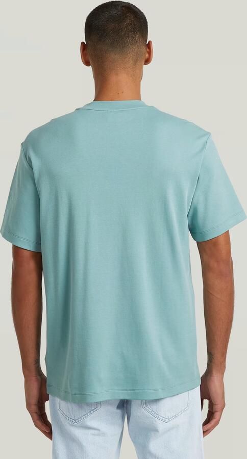 G-STAR RAW Heren Polo's & T-shirts Small Logo R T Mint - Foto 11