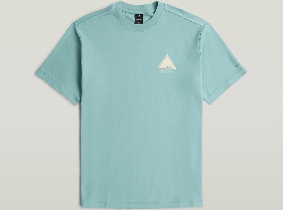G-STAR RAW Heren Polo's & T-shirts Small Logo R T Mint - Foto 9