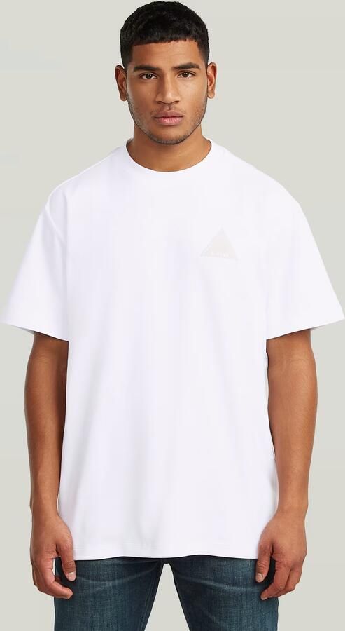 G-STAR RAW Heren Polo's & T-shirts Small Logo R T Wit - Foto 8