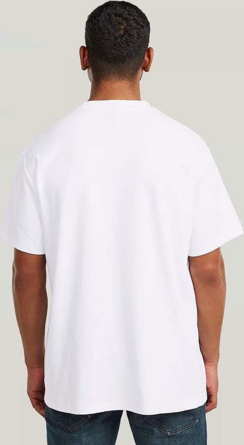 G-STAR RAW Heren Polo's & T-shirts Small Logo R T Wit - Foto 11