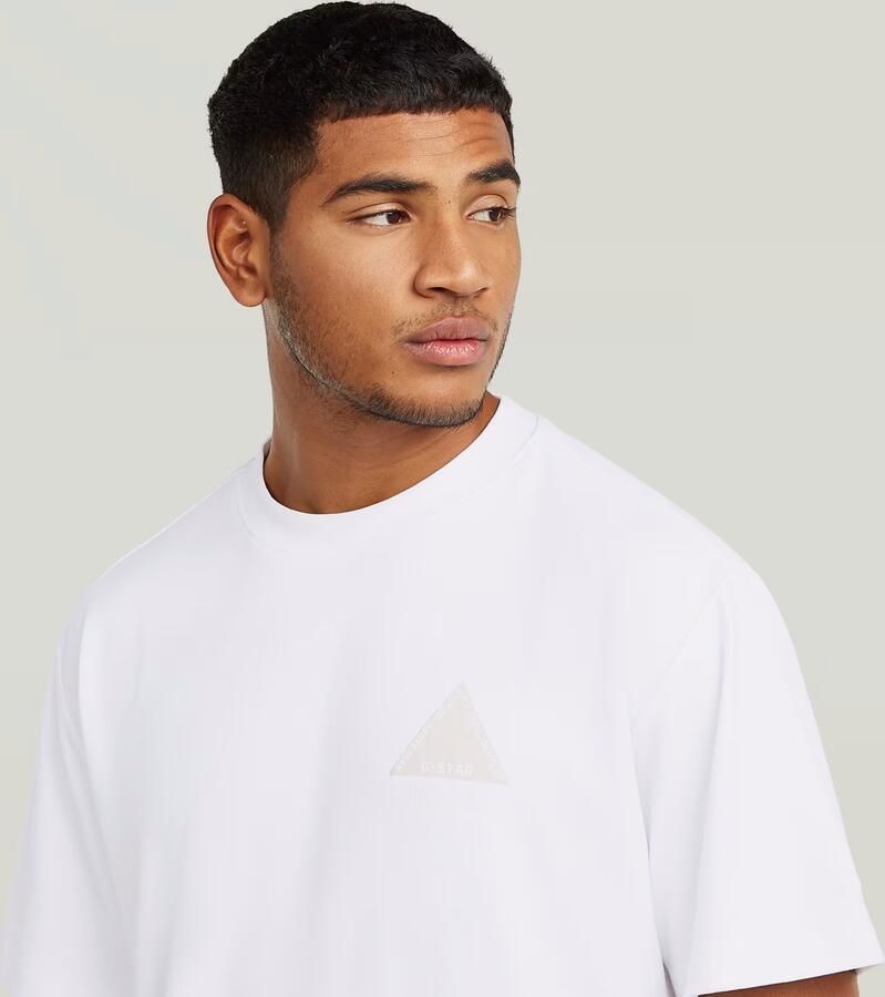 G-STAR RAW Heren Polo's & T-shirts Small Logo R T Wit - Foto 5