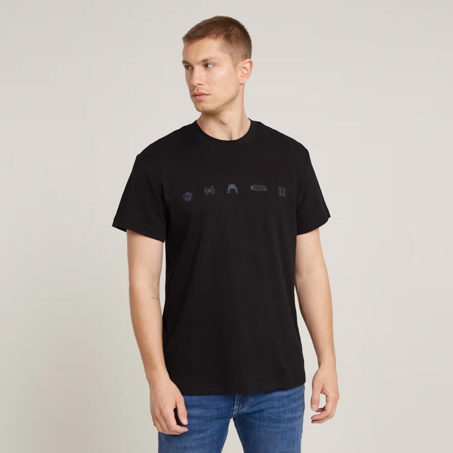 G-Star RAW Small Symbols T-Shirt Zwart Heren - Foto 7
