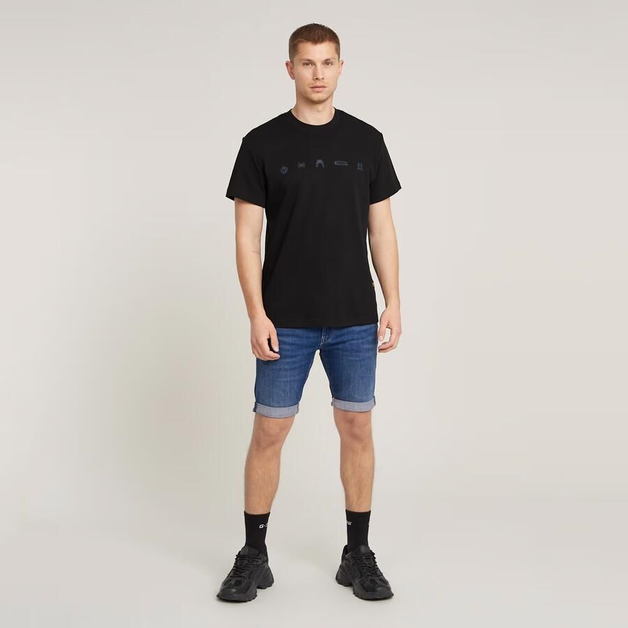 G-Star RAW Small Symbols T-Shirt Zwart Heren - Foto 2