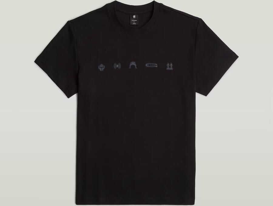 G-Star RAW Small Symbols T-Shirt Zwart Heren - Foto 6