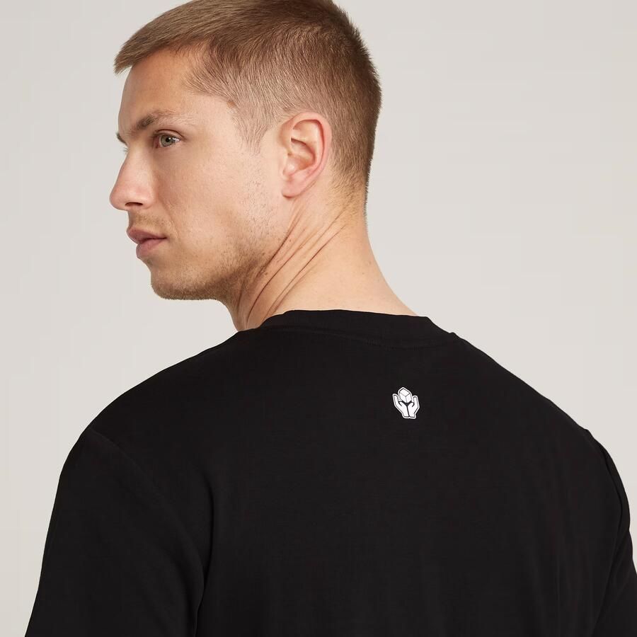 G-Star RAW Small Symbols T-Shirt Zwart Heren - Foto 3