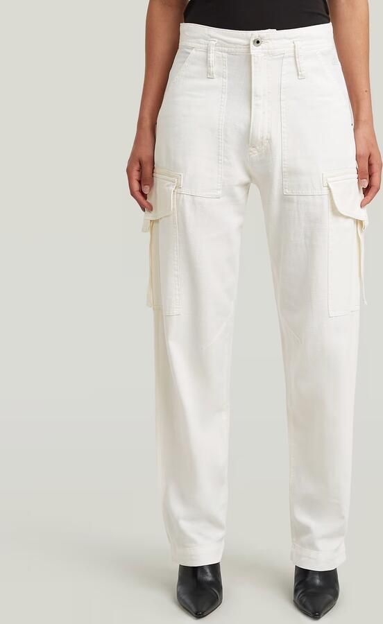 G-Star RAW Soft Outdoors Broek Wit Dames - Foto 5