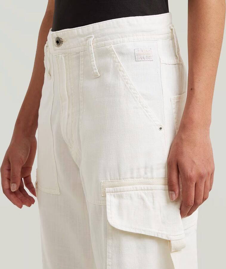 G-Star RAW Soft Outdoors Broek Wit Dames - Foto 4