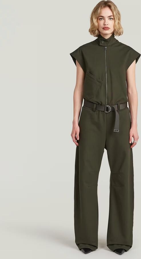 G-Star RAW Soft Sculpt Jumpsuit Grijs Dames - Foto 5
