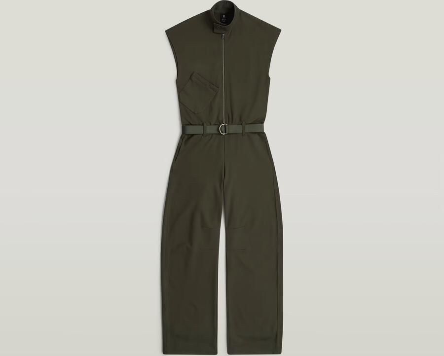 G-Star RAW Soft Sculpt Jumpsuit Grijs Dames - Foto 3