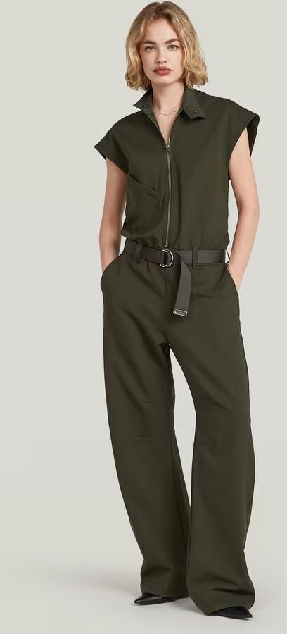 G-Star RAW Soft Sculpt Jumpsuit Grijs Dames - Foto 7
