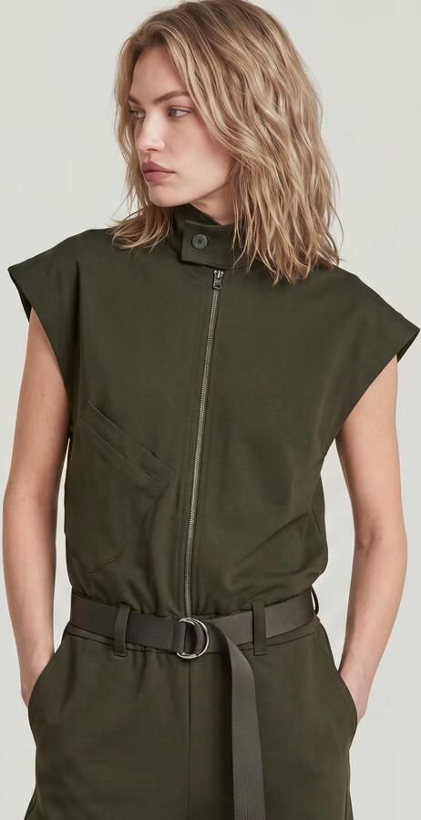 G-Star RAW Soft Sculpt Jumpsuit Grijs Dames - Foto 5