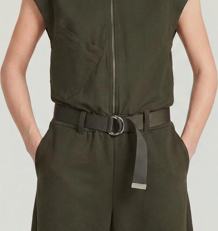 G-Star RAW Soft Sculpt Jumpsuit Grijs Dames - Foto 4
