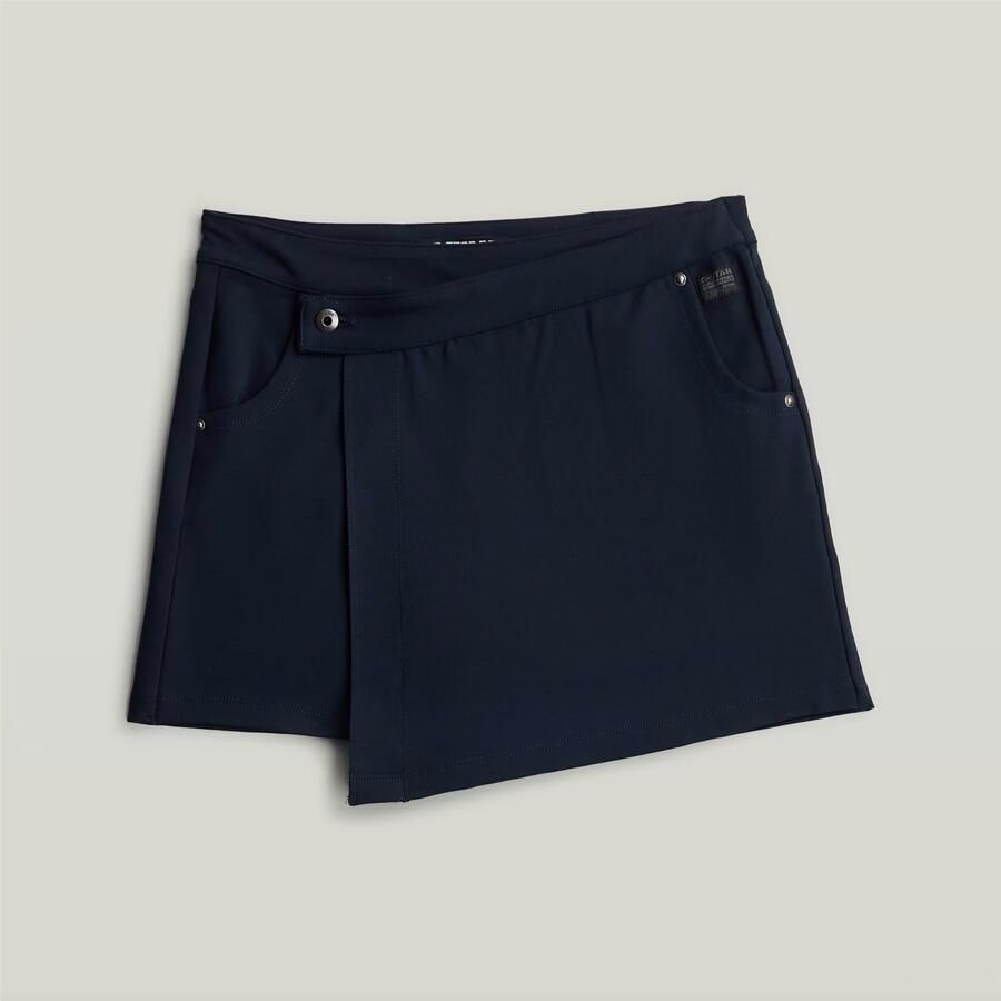 G-Star RAW Soft Sculpt Skort Donkerblauw Dames - Foto 2