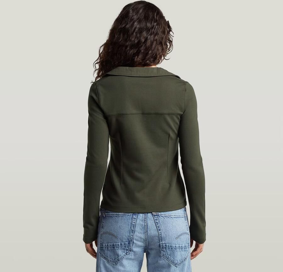 G-Star RAW Soft Sculpt Slim T-Shirt Grijs Dames - Foto 4