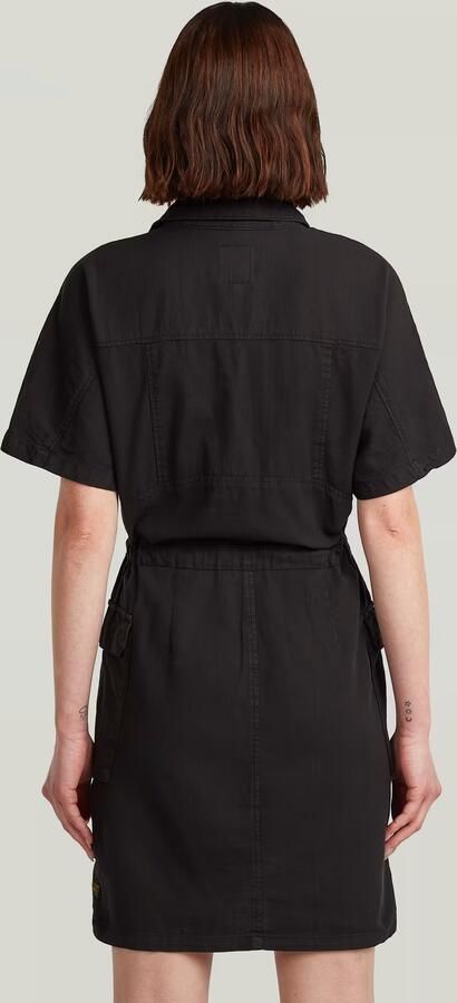 G-Star RAW Soft Utility Jurk Zwart Dames - Foto 4
