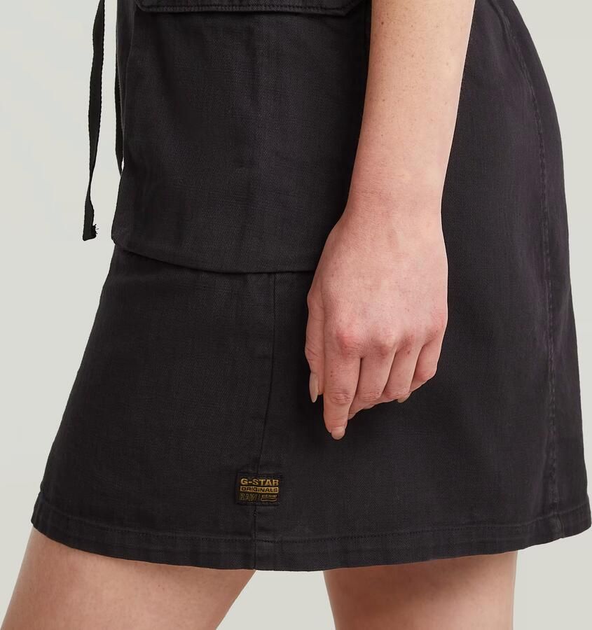 G-Star RAW Soft Utility Jurk Zwart Dames - Foto 2