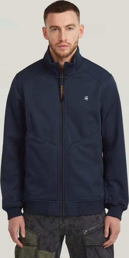 G-Star RAW Softshell Track Jacket Donkerblauw Heren - Foto 2